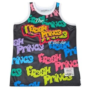 Y2K Vintage Headgear Classics Fresh Prince Of Bel Air  Basketball Jersey Size M